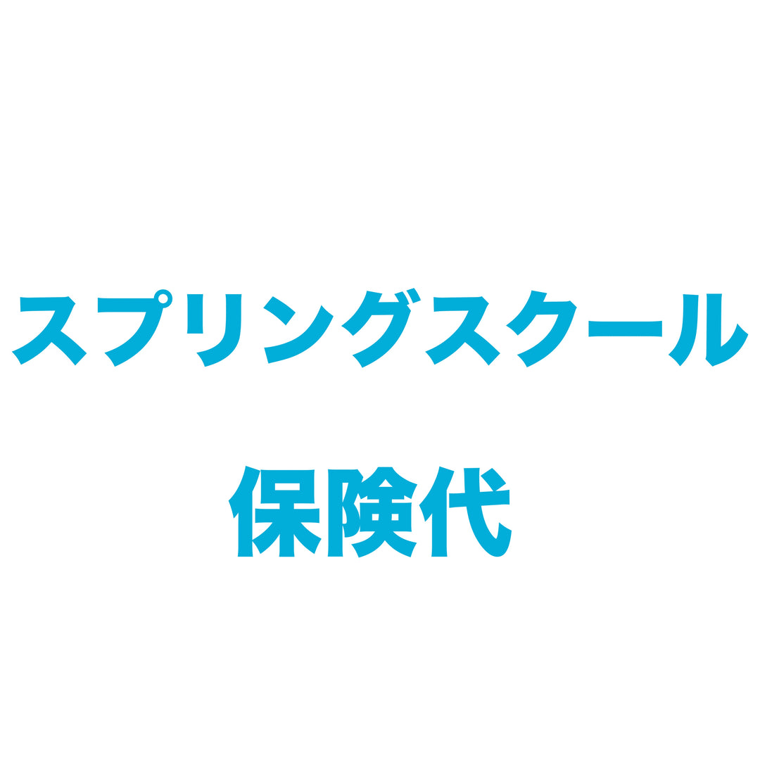 スプリングスクール保険代