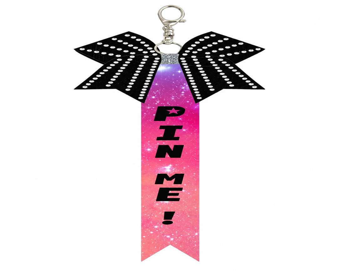 PIN MEリボンキーチェーン