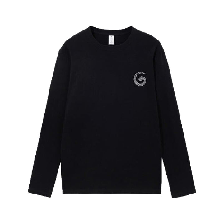 【継続販売】Gravisラインストーン長袖Tシャツ